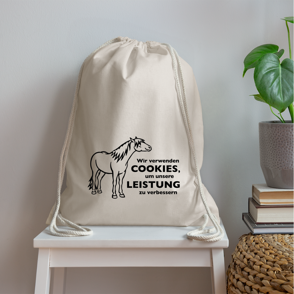 "Cookieverwendung" Grafik-Stil - Stallbeutel - Natur