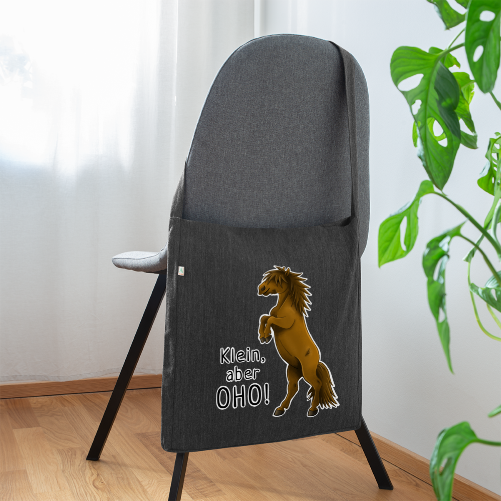 "Oho!" llustrations-Stil - Schultertasche - Schwarz meliert