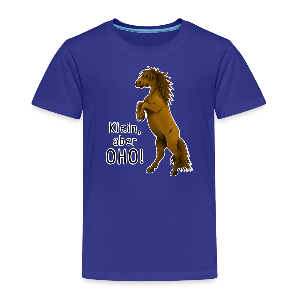 "Oho!" llustrations-Stil - Kinder T-Shirt - Königsblau
