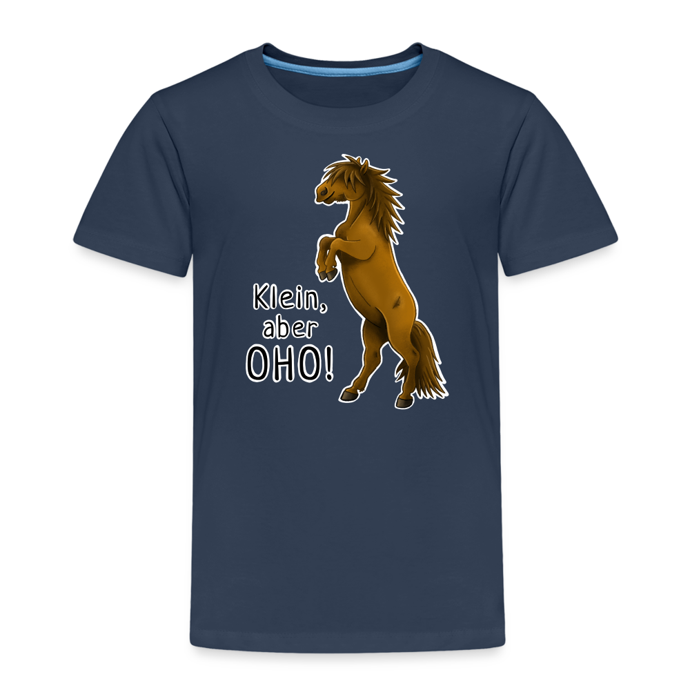 "Oho!" llustrations-Stil - Kinder T-Shirt - Navy