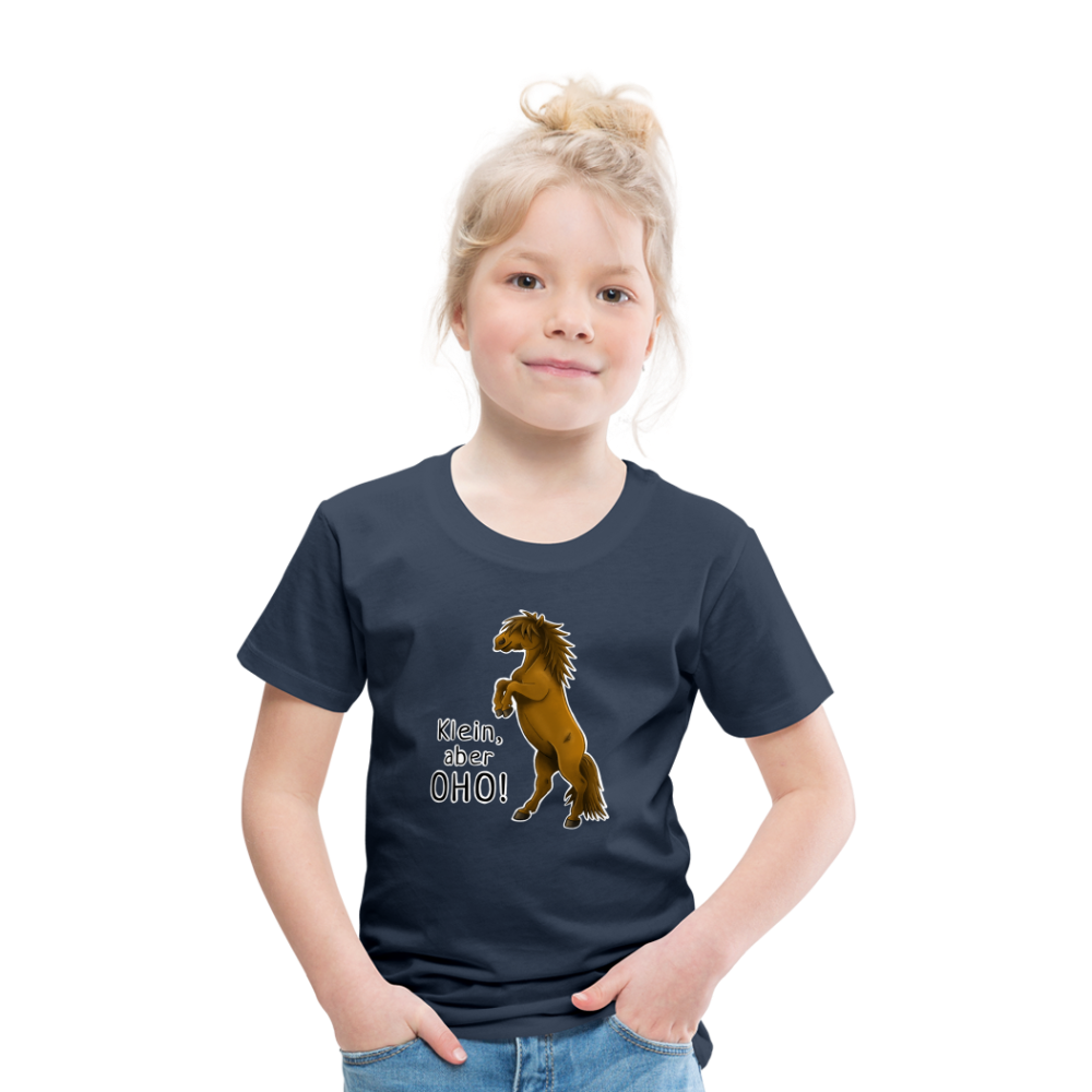 "Oho!" llustrations-Stil - Kinder T-Shirt - Navy