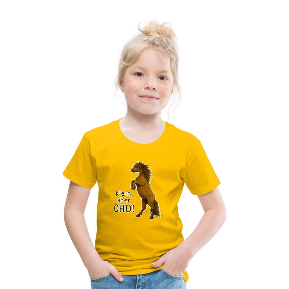 "Oho!" llustrations-Stil - Kinder T-Shirt - Sonnengelb