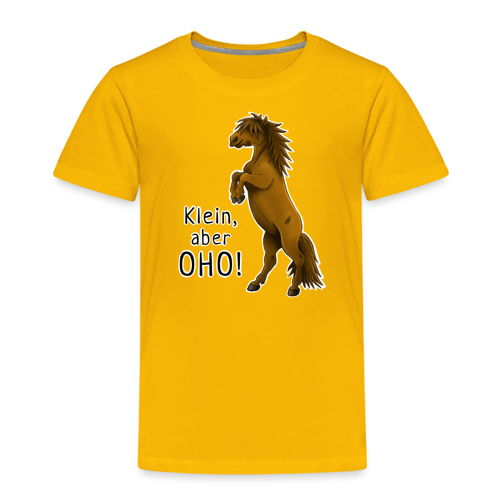 "Oho!" llustrations-Stil - Kinder T-Shirt - Sonnengelb