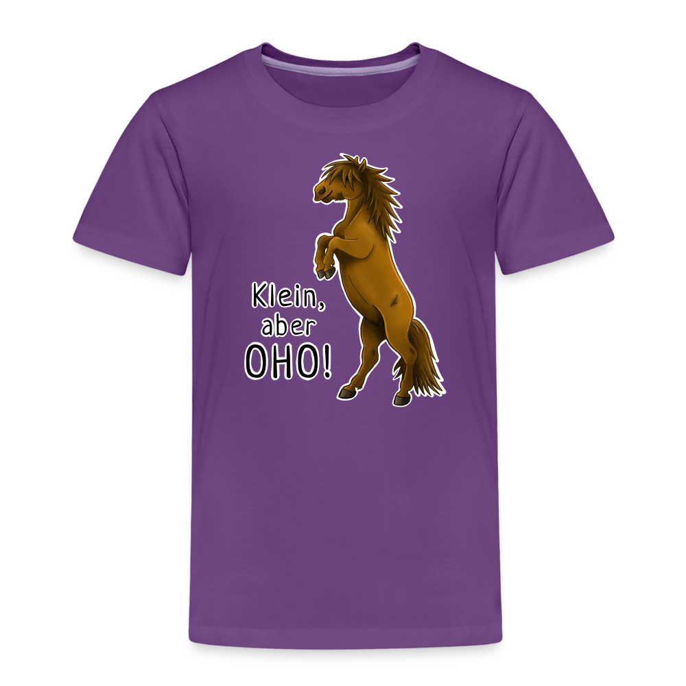"Oho!" llustrations-Stil - Kinder T-Shirt - Lila