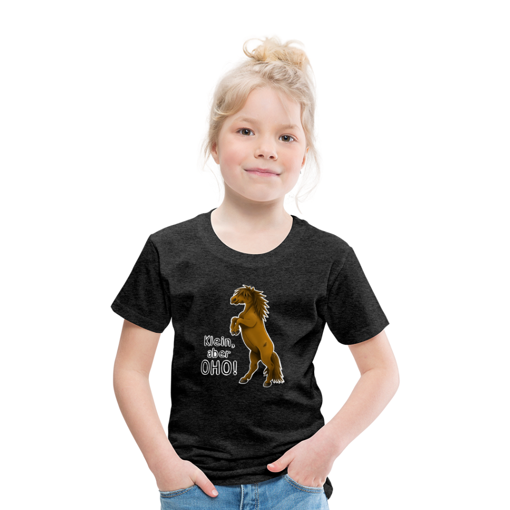 "Oho!" llustrations-Stil - Kinder T-Shirt - Anthrazit