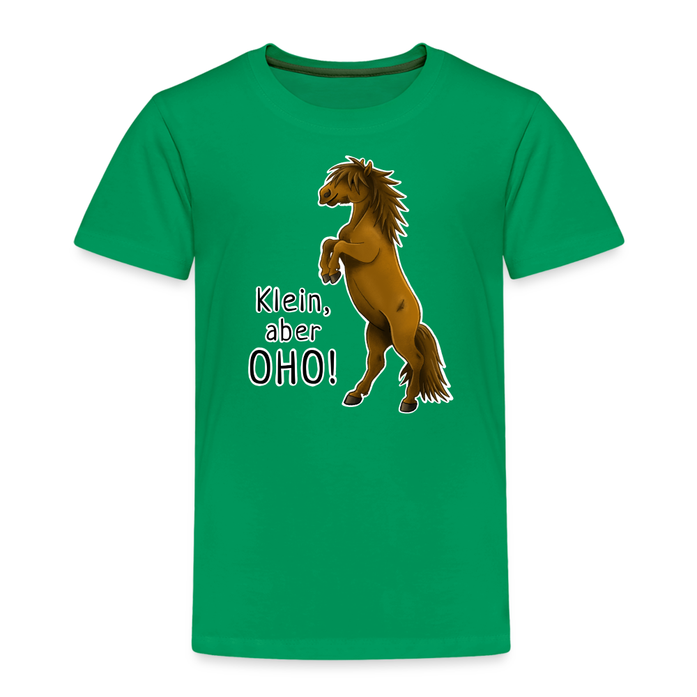 "Oho!" llustrations-Stil - Kinder T-Shirt - Kelly Green