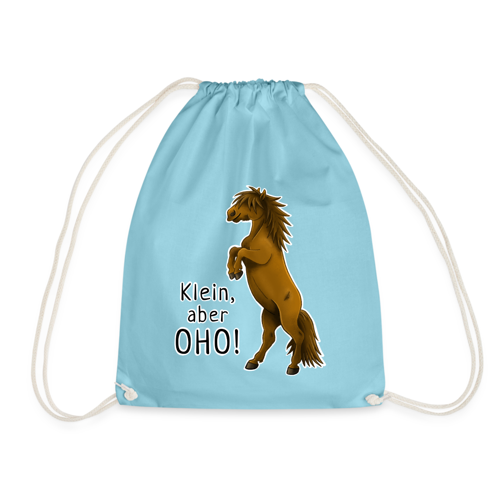 "Oho!" llustrations-Stil - Stallbeutel - Aqua