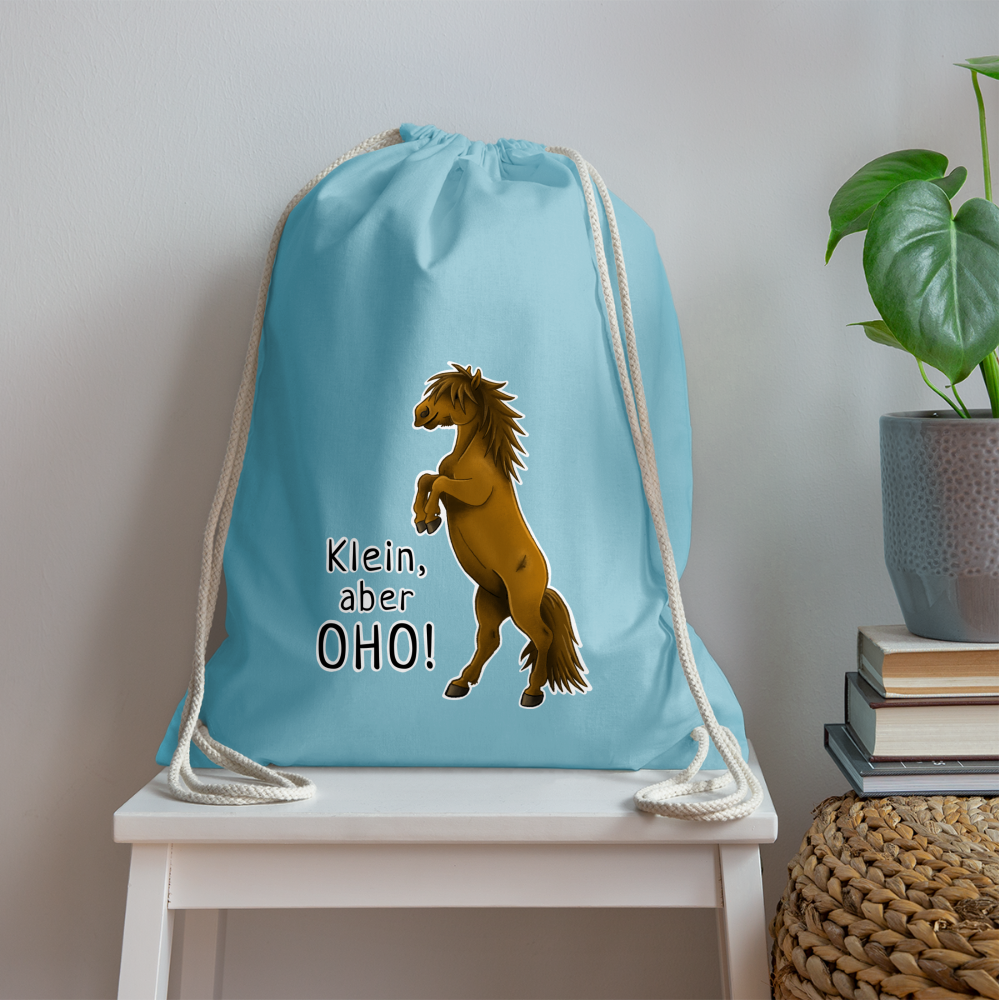 "Oho!" llustrations-Stil - Stallbeutel - Aqua