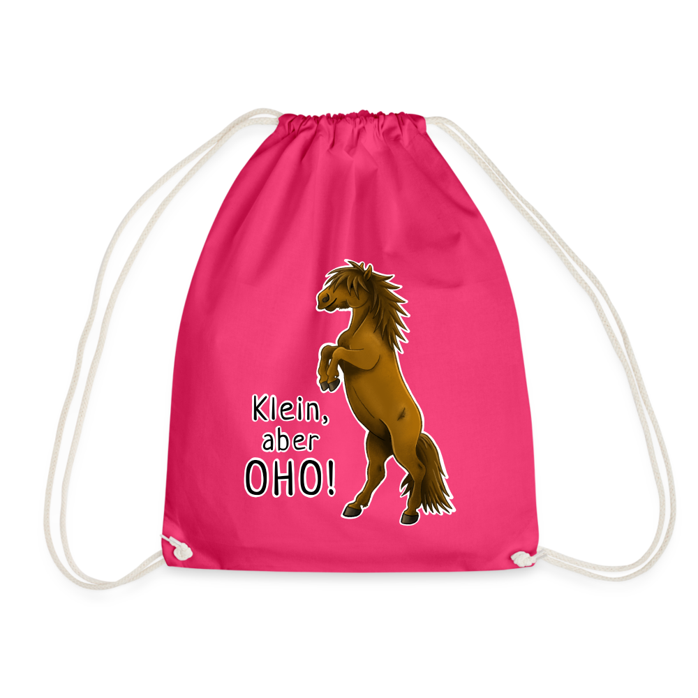 "Oho!" llustrations-Stil - Stallbeutel - Fuchsia