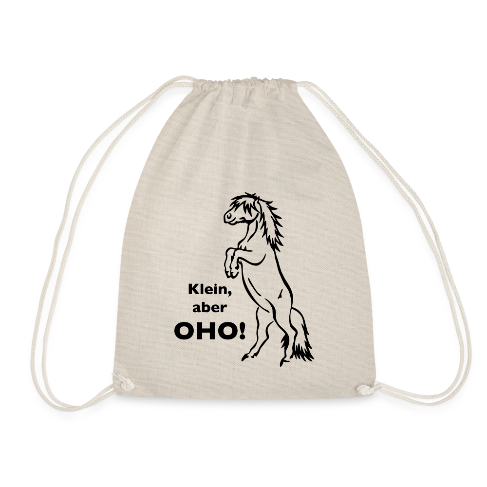 "Oho!" Grafik-Stil - Stallbeutel - Natur
