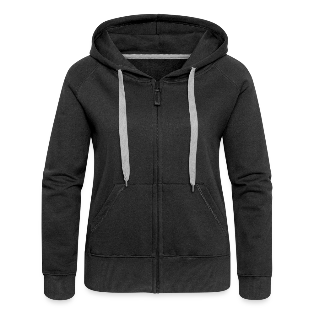"Cookieverwendung" Grafik-Stil - Frauen Kapuzenjacke - Schwarz