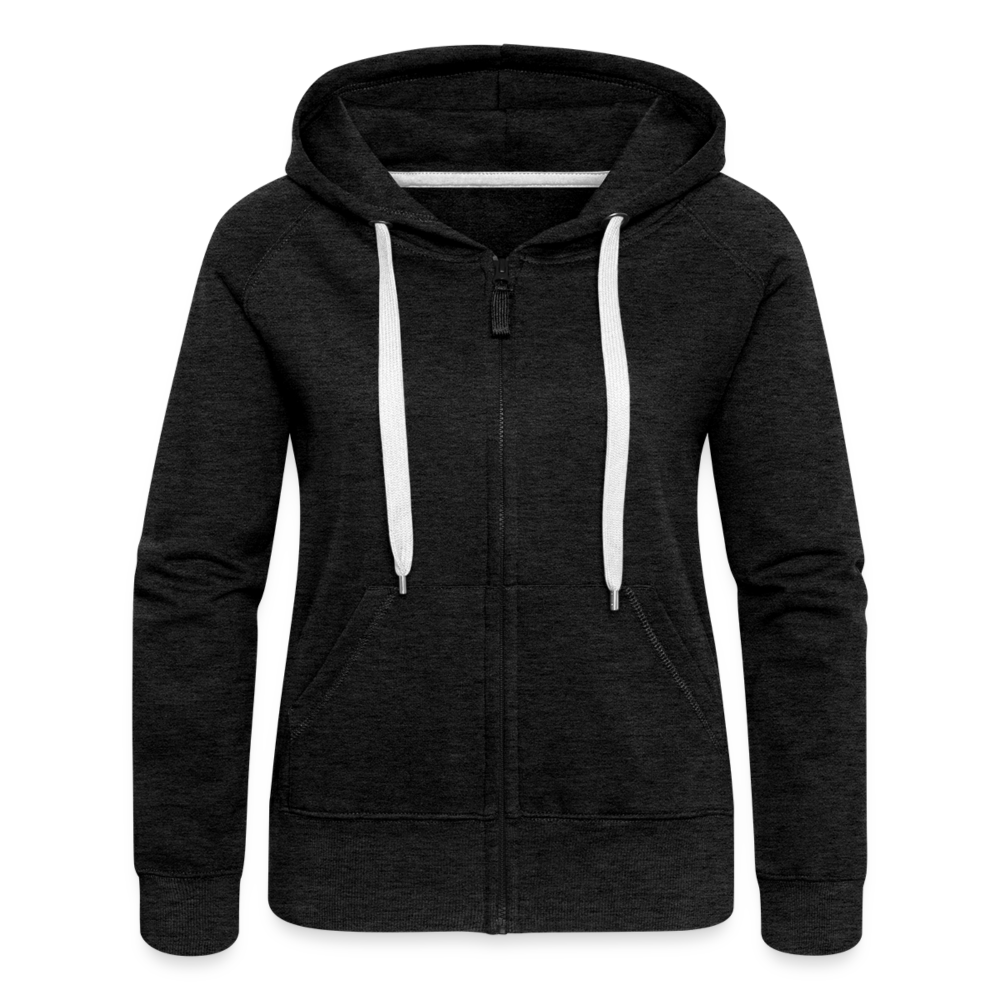 "Cookieverwendung" Grafik-Stil - Frauen Kapuzenjacke - Anthrazit