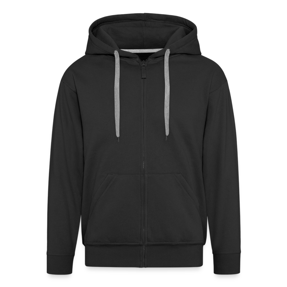 "Cookieverwendung" Grafik-Stil - Männer/Unisex Kapuzenjacke - Schwarz