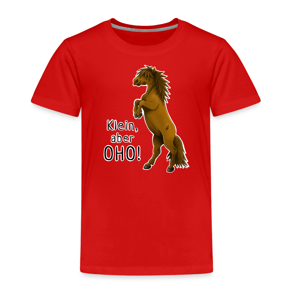 "Oho!" llustrations-Stil - Kinder T-Shirt - Rot