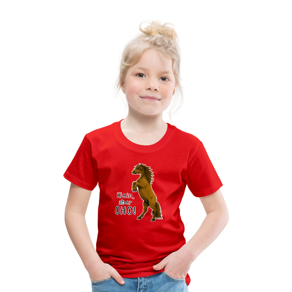 "Oho!" llustrations-Stil - Kinder T-Shirt - Rot