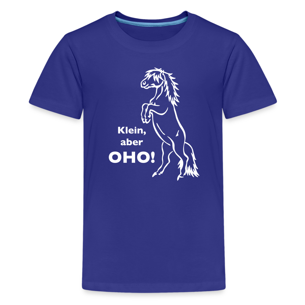 "Oho!" Grafik-Stil - Teenager T-Shirt - Königsblau
